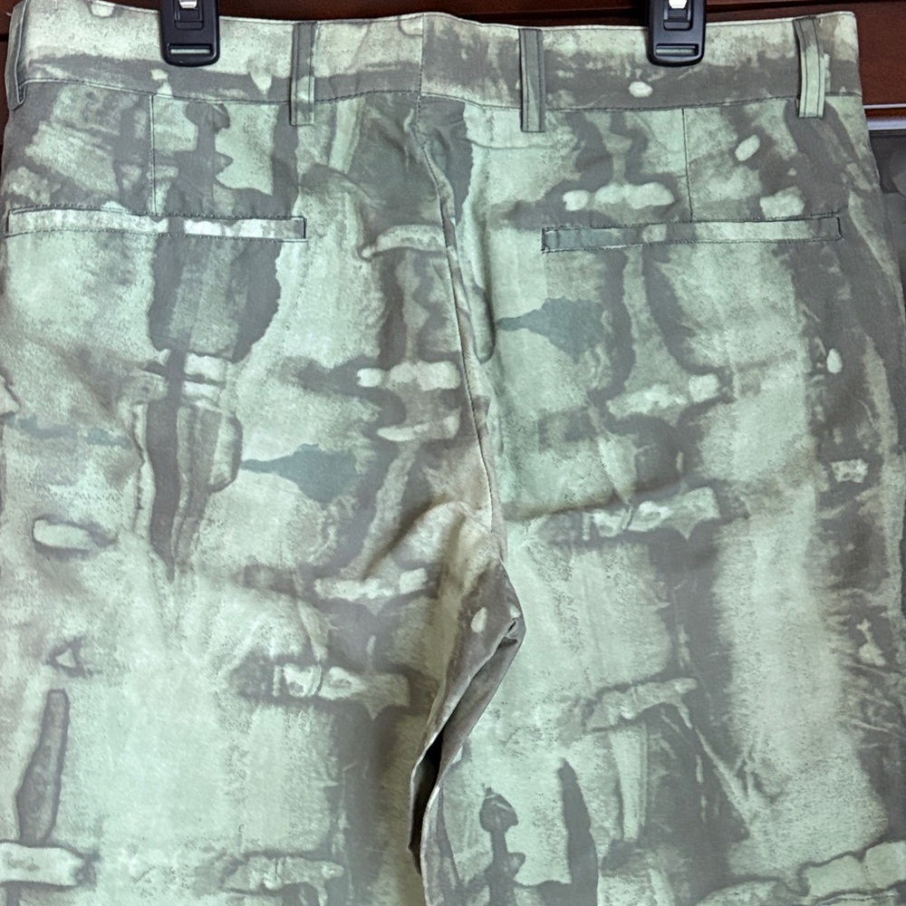 Green Patterned Pants - image 7